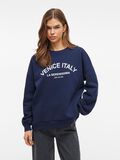 VILA LOOSE FIT FELPA, Navy Blazer, highres - 14110539_NavyBlazer_1222600_003.jpg