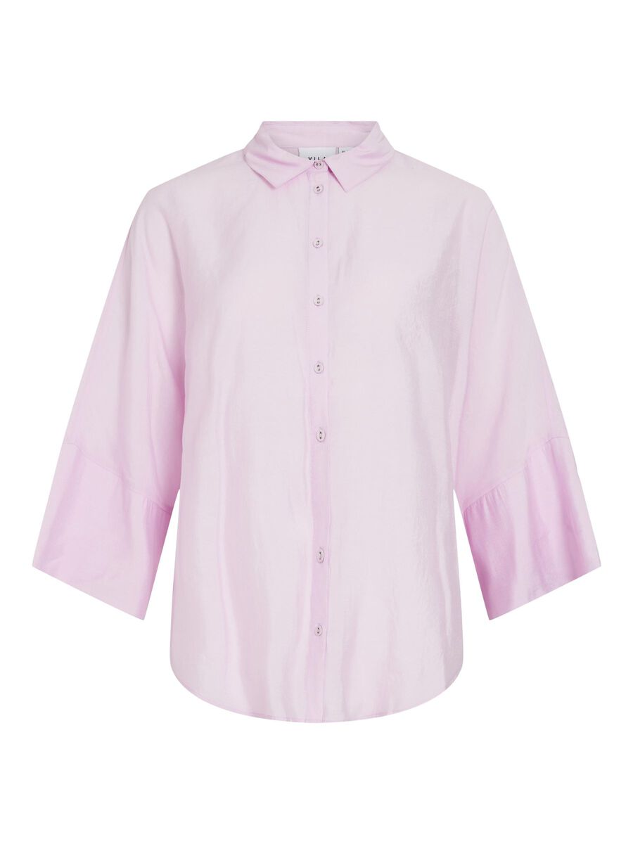 VILA 3/4 SLEEVED SHIRT, Winsome Orchid, highres - 14104513_WinsomeOrchid_001.jpg