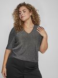Vila CURVE - GLITTER SHORT SLEEVED TOP, Silver, highres - 14090399_Silver_007.jpg
