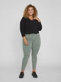Vila CURVE - HIGH-WAIST SKINNY FIT JEANS, Laurel Wreath, highres - 14077133_LaurelWreath_956537_005.jpg