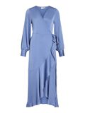 VILA LONG SLEEVED WRAP DRESS, Coronet Blue, highres - 14107085_CoronetBlue_001.jpg