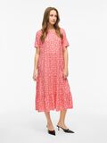 VILA SHORT SLEEVED MIDI DRESS, Birch, highres - 14078934_Birch_1210876_005.jpg
