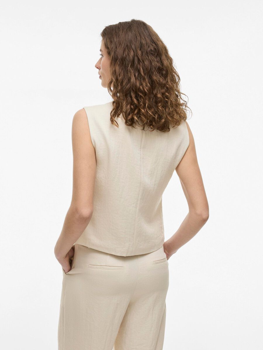 VILA TAILORED WAISTCOAT, Birch, highres - 14105553_Birch_004.jpg