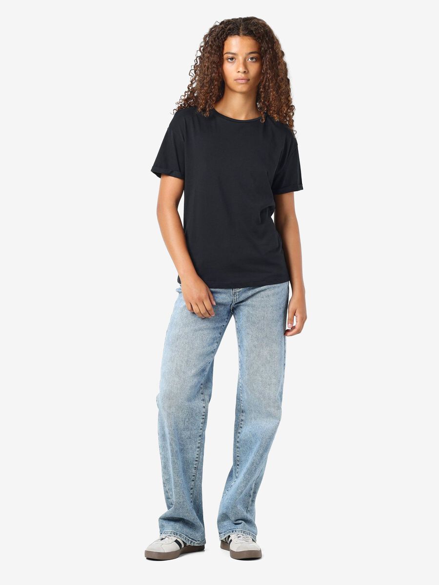 Noisy May O-NECK T-SHIRT, Black, highres - 27010978_Black_004.jpg