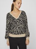 VILA V-HALS JACQUARD GEBREIDE TRUI, Black Beauty, highres - 14102608_BlackBeauty_1148567_007.jpg