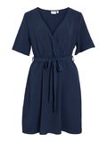 VILA DISEÑO CORTO VESTIDO ENVOLVENTE, Navy Blazer, highres - 14101657_NavyBlazer_001.jpg
