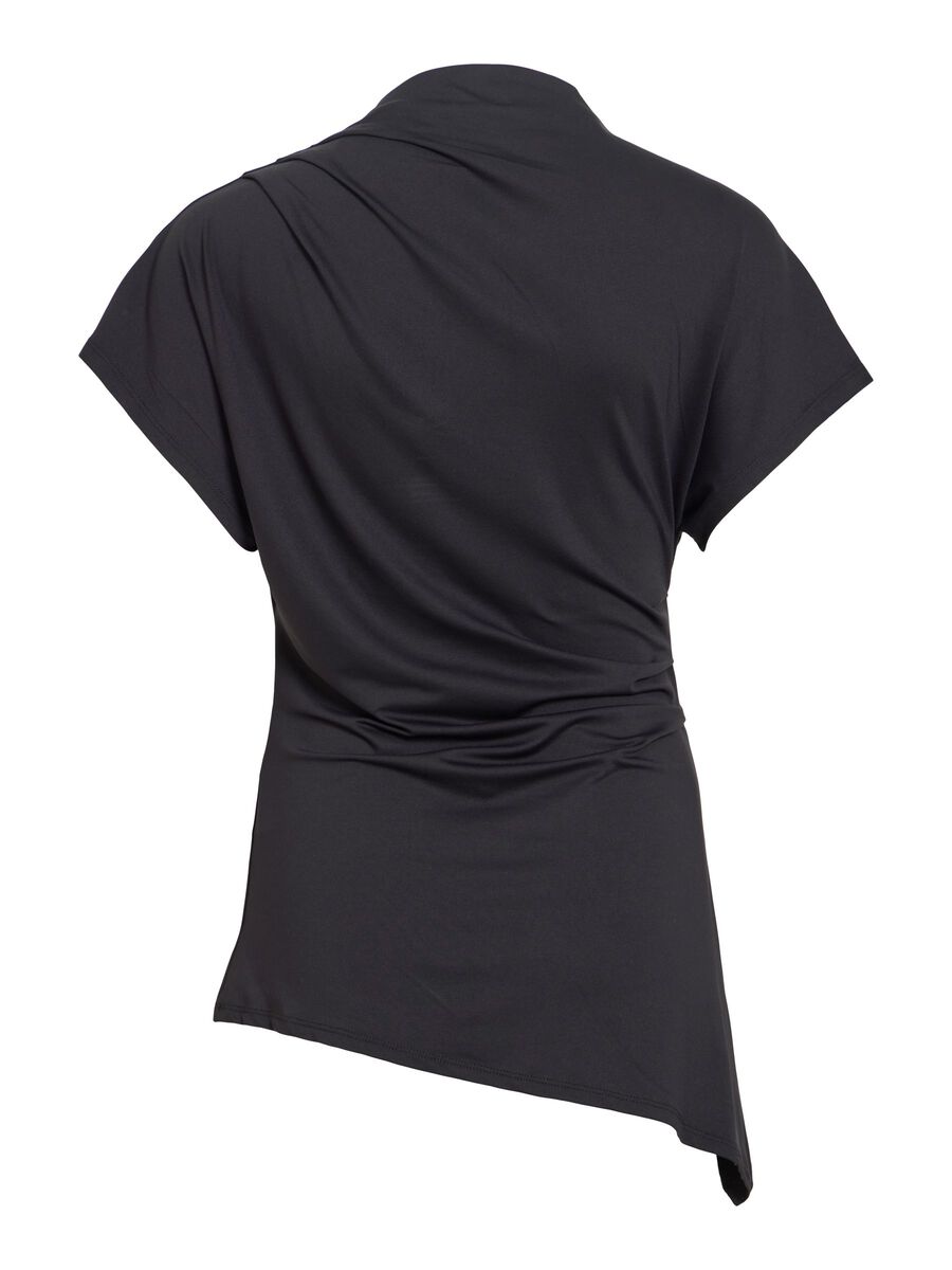 Product carousel image - VIMIRANDA STEHKRAGEN OBERTEIL MIT KURZEN &Auml;RMELN, Black | 2