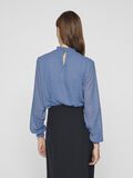 VILA COL MONTANT BLOUSE À MANCHES LONGUES, Coronet Blue, highres - 14103234_CoronetBlue_004.jpg