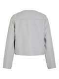 VILA BUTTON FRONT JACKET, Light Grey Melange, highres - 14105341_LightGreyMelange_002.jpg