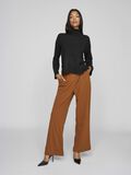 VILA HIGH NECK KNITTED PULLOVER, Black, highres - 14103680_Black_005.jpg