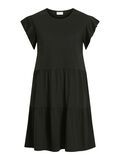 VILA VISUMMER MANGAS JAPONESAS VESTIDO MINI, Black, highres - 14059946_Black_001.jpg