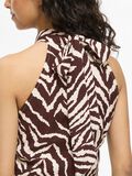 Product image thumbnail - VIJULIET HALTERTOP, Coffee Bean | 3