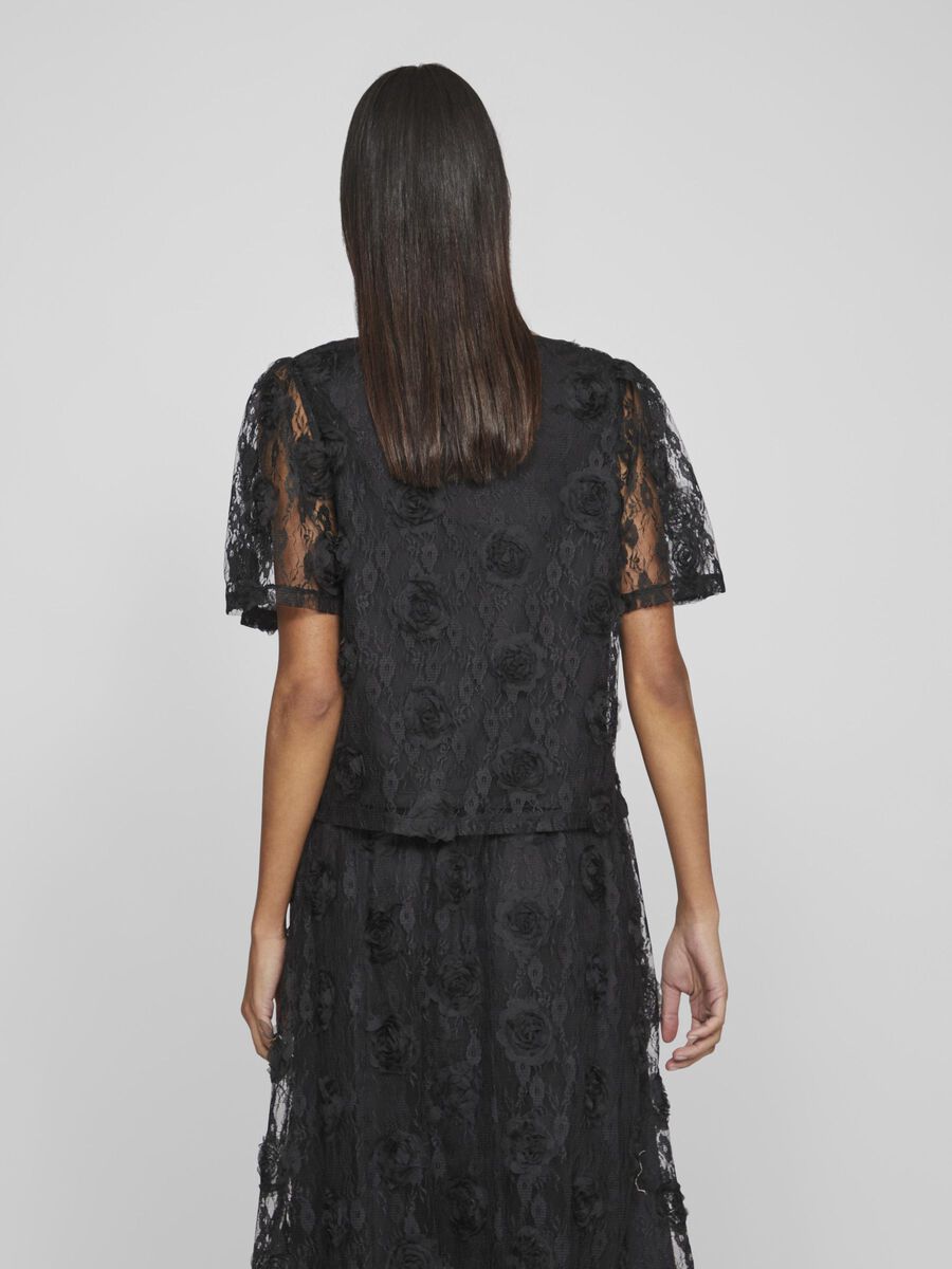 VILA ROZEN DETAILS TOP, Black, highres - 14100488_Black_004.jpg