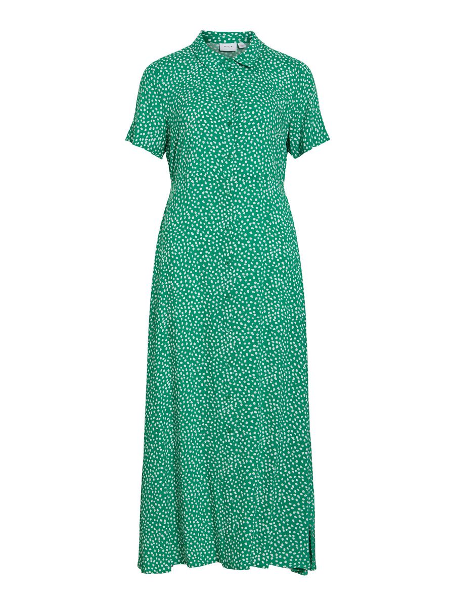 Product carousel image - VIAYA PAYA SHORT SLEEVED SHIRT DRESS, Jelly Bean | 1