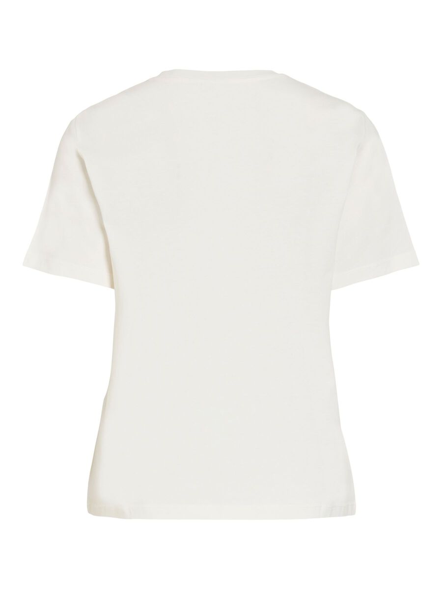 Product carousel image - VISYBILLA APSKRITA APYKAKLĖ MAR&Scaron;KINĖLIAI TRUMPOMIS RANKOVĖMIS, Snow White | 2