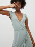 Vila SHORT SLEEVED WRAP DRESS, Green Milieu, highres - 14075825_GreenMilieu_006.jpg