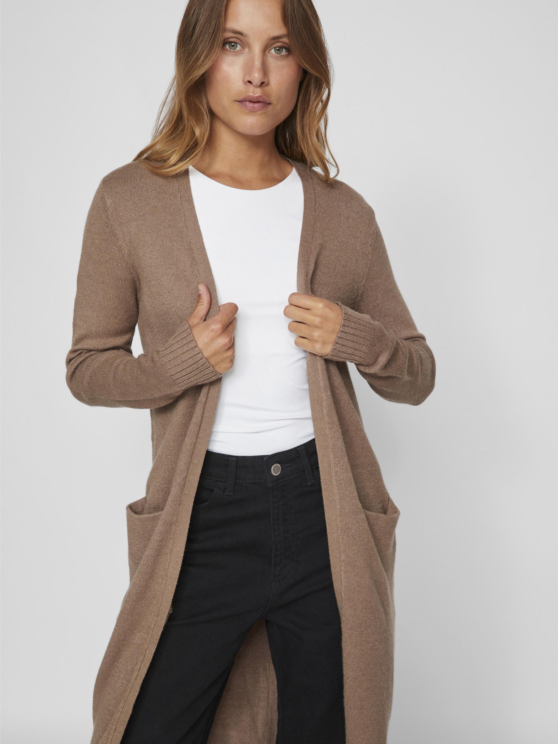Vila long knit cardigan new arrivals