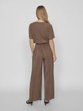 Vila RIBBED WIDE-LEG TROUSERS, Fossil, highres - 14089681_Fossil_004.jpg