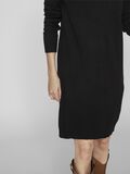 Vila LONG SLEEVED KNITTED DRESS, Black, highres - 14042768_Black_007.jpg