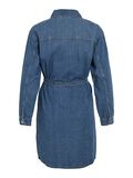 VILA VIKIKI DENIM SHIRT DRESS, Medium Blue Denim, highres - 14107355_MediumBlueDenim_002.jpg
