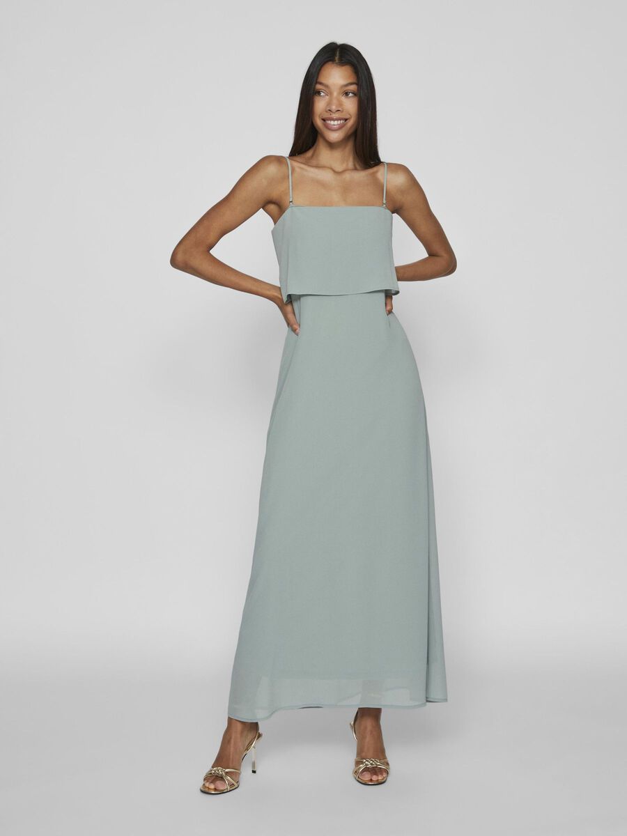 Carousel image - CON TIRAS VESTIDO MAXI, Green Milieu | 4