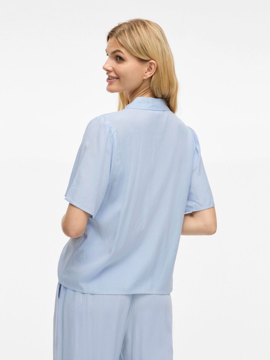 VILA SHORT SLEEVED SHIRT, Kentucky Blue, highres - 14102507_KentuckyBlue_004.jpg