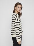 VILA STRIPED KNITTED PULLOVER, Birch, highres - 14109795_Birch_1215142_004.jpg