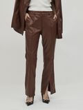 Vila ÉVASÉ PANTALON EN SIMILI, Chocolate Fondant, highres - 14079742_ChocolateFondant_003.jpg