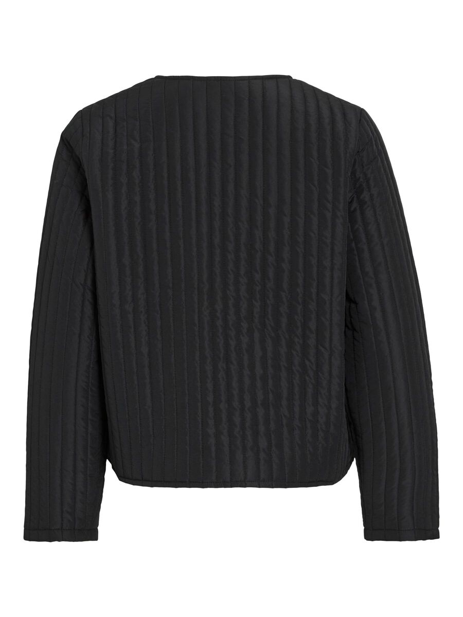 VILA VIMARLE GESTEPPTE JACKE, Black Beauty, highres - 14108919_BlackBeauty_002.jpg
