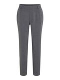 VILA VIVARONE - COUPE SLIM PANTALON TAILLE HAUTE, Medium Grey Melange, highres - 14087406_MediumGreyMelange_001.jpg
