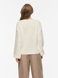 Product image thumbnail - VIMARLEY BOATNECK KNITTED PULLOVER, Egret | 2