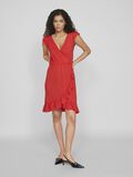 Vila RUFFLE SHORT DRESS, Poppy Red, highres - 14085633_PoppyRed_005.jpg