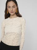 VILA ROUND NECK LONG SLEEVED TOP, Birch, highres - 14103899_Birch_007.jpg