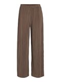 VILA RIBBED WIDE-LEG TROUSERS, Fossil, highres - 14089681_Fossil_001.jpg