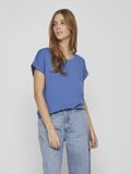 Vila ROUND NECK T-SHIRT, Federal Blue, highres - 14083083_FederalBlue_003.jpg