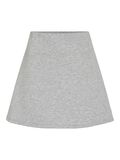 VILA VIREDLECT MINI ROK, Light Grey Melange, highres - 14112390_LightGreyMelange_001.jpg