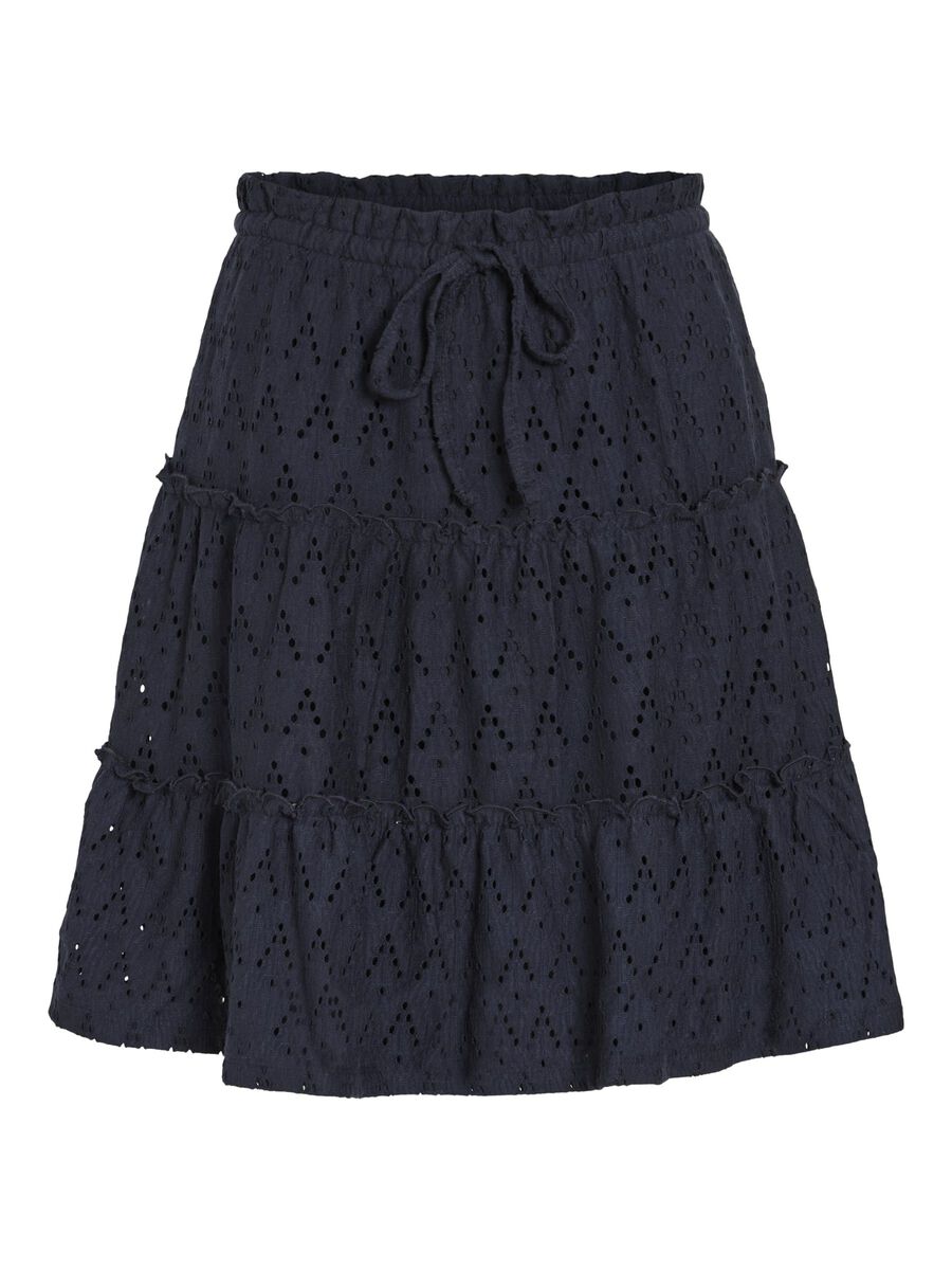 VILA TAILLE HAUTE MINI-JUPE, Navy Blazer, highres - 14104112_NavyBlazer_001.jpg