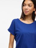 VILA VIDREAMERS ROUND NECK T-SHIRT, Mazarine Blue, highres - 14083083_MazarineBlue_007.jpg