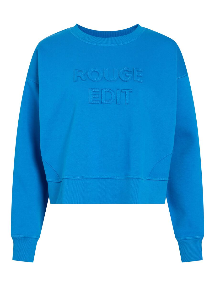 Product carousel image - RONDE HALS SWEATSHIRT, Directoire Blue | 2