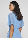 VILA SHORT SLEEVED MAXI WRAP DRESS, Blissful Blue, highres - 14107677_BlissfulBlue_007.jpg