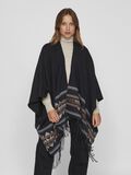 VILA PATTERNED FRINGE PONCHO, Black, highres - 14077018_Black_1163513_003.jpg