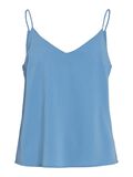 VILA VIMATHILDE V-NECK STRAP TOP, Coronet Blue, highres - 14109689_CoronetBlue_001.jpg