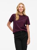 VILA VINORA OKRĄGŁY DEKOLT T-SHIRT, Fig, highres - 14103448_Fig_003.jpg