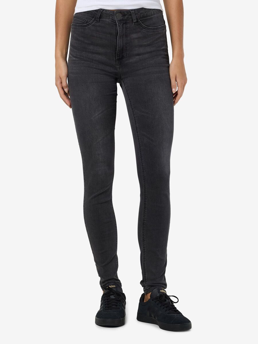 Noisy May NMCALLIE JEAN SKINNY, Medium Grey Denim, highres - 27031757_MediumGreyDenim_003.jpg