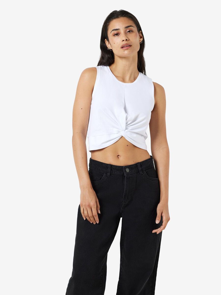 Noisy May CROPPED SLEEVELESS TOP, Bright White, highres - 27007593_BrightWhite_003.jpg