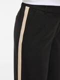 VILA PINSTRIPE HIGH WAISTED TROUSERS, Black, highres - 14089556_Black_1238218_006.jpg