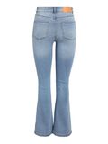 Noisy May NMSALLIE FLARED JEANS, Light Blue Denim, highres - 27019304_LightBlueDenim_002.jpg