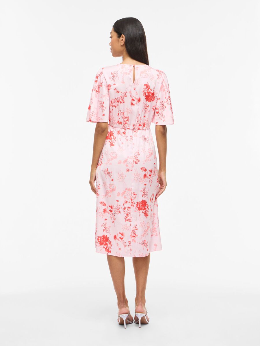 Product carousel image - VITHALIA SHORT SLEEVED MIDI DRESS, Cherry Blossom | 2