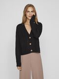 Vila EN MAILLE TORSADÉE CARDIGAN EN MAILLE, Black, highres - 14074986_Black_003.jpg