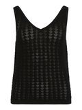 VILA VIVUA SLEEVELESS KNITTED TOP, Black, highres - 14111968_Black_001.jpg